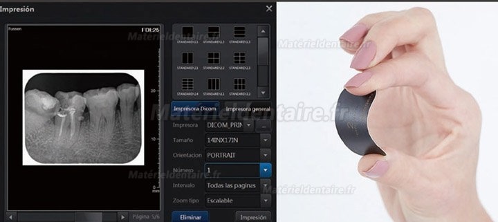 Fussen F200 Numériseur d'écrans photostimulables intra-oraux PSP scanner